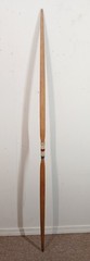 VERY OLD 60″ ENGLISH WOODEN LONGBOW HUNTING BOW 20 LB 25″ PULL FREE SHIPPING