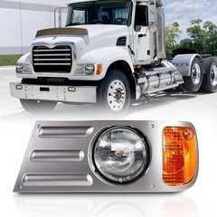 (SALE) Last One, Mack CV Replacement Left Driver Side Headlamp