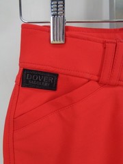 Dover Saddlery Red Dalton Breech Riding Pants Size 24 Equestrian New