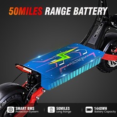 Electric Scooter Adult ULTRON Scooter 60V 6000W Dual Motors 1440WH only US Stock