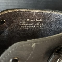 Riedell 122 Derby Speed Quad Roller Skates Black USA Size 4 D/B LO
