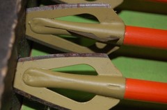 Ben Pearson Vintage Archery Hunting Arrows For Recurve/Long Bow – 6 Arrows
