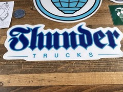 Lot Of 5 Thunder Skateboard Trucks Stickers Antihero Krooked Dlxsf
