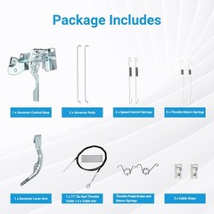 71 inch Go Kart Throttle Cable Throttle Linkage Kit For Predator 212cc GX160