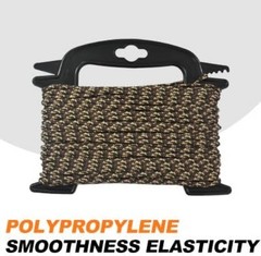 Durable 1/4″ x 50′ Utility Cord – 30lbs Strength for Marine & Household Use
