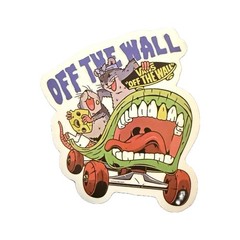 Vans Off The Wall Sticker Lot 5 Skateboarding Logo Graphic Decals Rare Mix