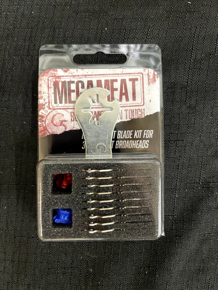G5 Megameat Broadhead Replacement Blades & Collars BRAND NEW