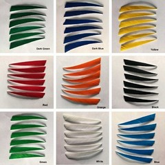4 inch 5″ Archery Arrow Feather Natural Fletching Turkey Fletches Bow Arrow DIY