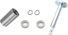 Durable 11.8» Steering Wheel with Adjustable 16.5» Gear Rack Kit for Go-Karts
