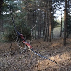PMZ Archery 60″ Takedown Recurve Bow 35-60lbs Traditional Hunting Bow