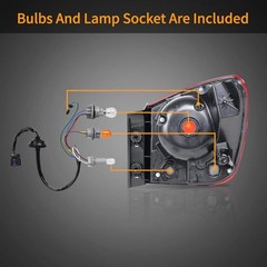 Tail Light Assembly Compatible with 2011-2015 Chevy Cruze Tail Driver Side