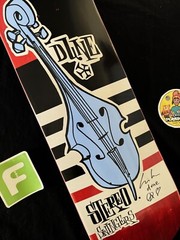 RARE SIGNED Chris DUNE Pastras Jazz Blues Pro Model Skateboard Deck Prime AUTO