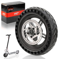 1PZ SH7-N2B 8.5 Inch Solid Tire Rear Wheel with Brake Disk Replacement for Xi…