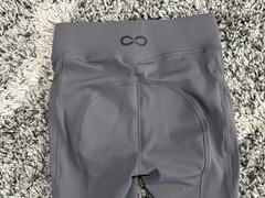 Dover Saddlery Stride Kids Infinity Knee Patch Tight Size L Gray