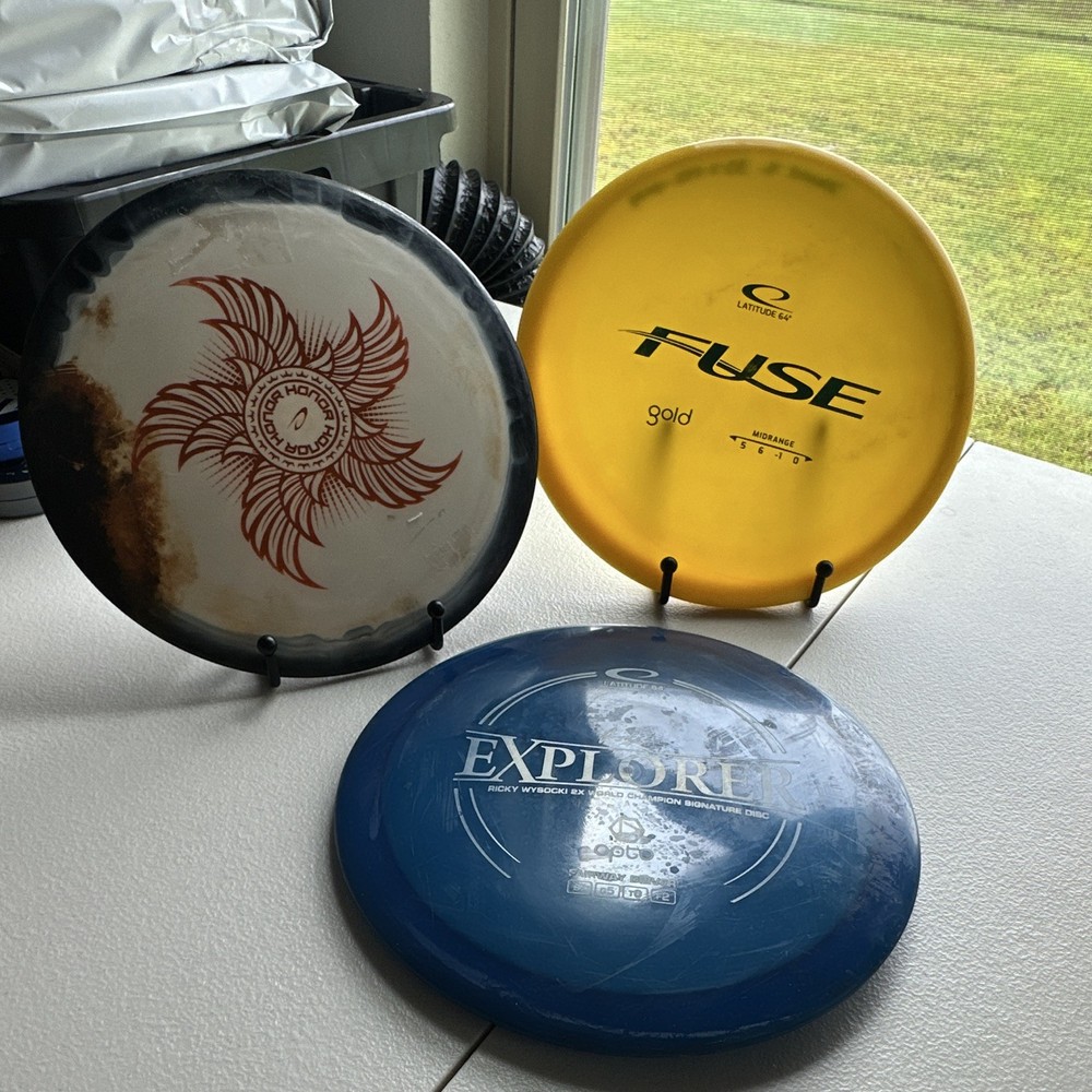 Latitude 64 Gold Fuse Midrange Disc Yellow Enhanced Grip 5 6 -1 0