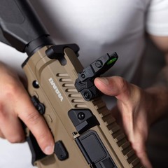 Barra Airguns 400E Full Auto Electric BB Gun Tan