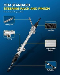 Electronic Power Steering Rack and Pinion Compatible with Hyundai Santa Fe 20…