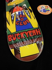 SUPER RARE SIGNED Bucky Lasek Glue Jar Oriole Limited Skateboard Deck AUTOGRAPH
