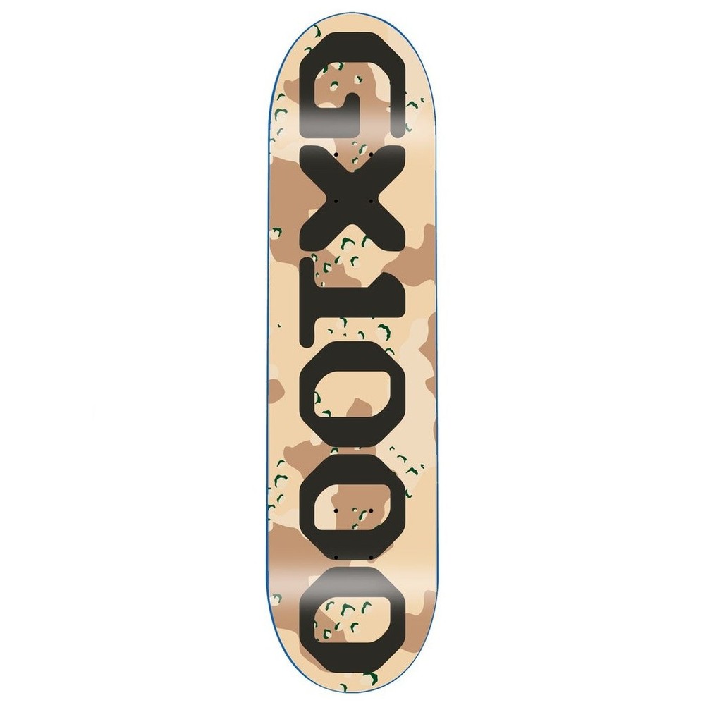 GX1000 OG Logo Desert Camo 8.25 Skateboard Deck