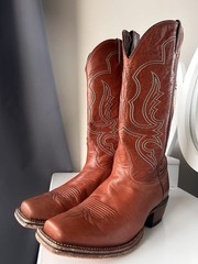 Nocona Boots NL1103 Brown Leather Western Cowboy Boots Men’s US 10