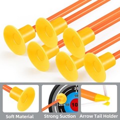 Suction Cup Arrow Archery Set for Kids – LED Light, Quiver & Targets Included