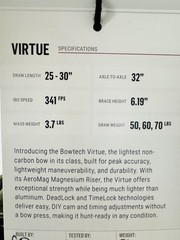 New RH Bowtech Virtue 60-70# Green