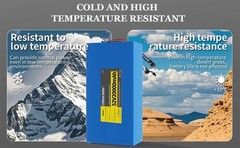 52V 48V 36V 8Ah 12Ah 20Ah li-ion battery for ≤1200W ebike scooter with 30/40BMS