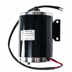 Brushed DC Motor MY1020 48V 1000W 9Tooth for E-Scooter Go Kart Mini Bike ATV