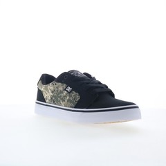 DC Anvil TX 320040-XKCW Mens Black Canvas Skate Inspired Sneakers Shoes