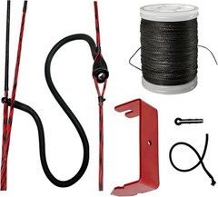 Archery Peep Sight Tubing Kit with Bowstring Separator Tool for Compound Bows