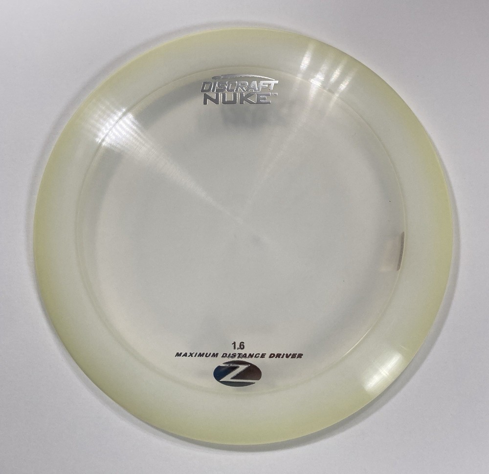 Discraft 💎 Z Nuke – PFN No Tooling Run – Icy Clear & Sliver 170-172 Rare 💎