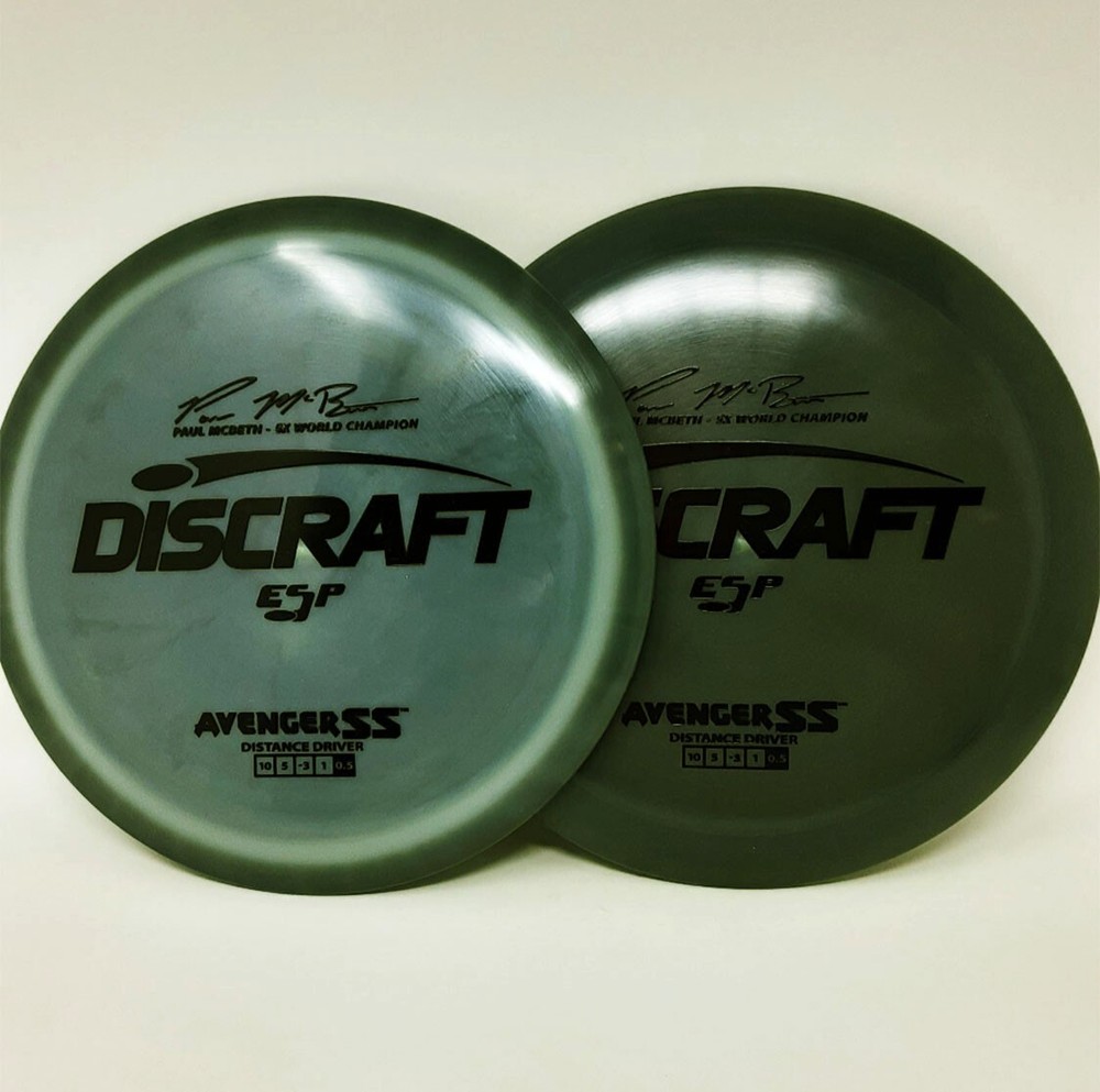 Avenger SS ESP McBeth 5X 2 Disc Set Tad Z Blendy 173g New Discraft PRIME Rare