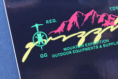 Grizzly Skateboards Griptape LRG Mountain Z58B Original Skateboarding STICKER