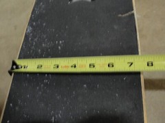 Kryptonics Skateboard Black / Blue Colored 31 Inches Long by 7 1/2 Inches Wide.