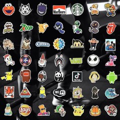 300Pcs Cool Stickers for Adults, Brand Stickers for Water Bottles, Waterproof Vi
