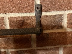 Antique Horse Tack Bar Rail Rack Cast Iron From 19inches