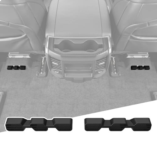2PCS Under Seat Vent Deflectors Compatible with 2019-2025 Dodge RAM 1500