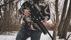 Benjamin Gunnar PCP Powered Multi-Shot Side Lever .22 Caliber PCP Air Rifle