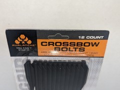 Avalanche Crossbow Bolts ABS Body with Metal Point Head 12pk CB5 NEW Sealed