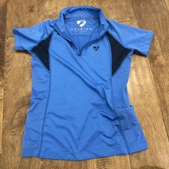Aubrion shirt Riding Youth 9-10 Years Blue