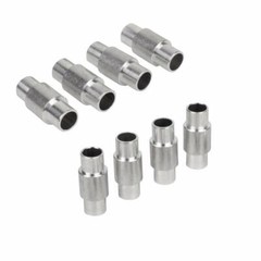 8 Aluminum Spacers for Inline skate wheels- used with 8mm bearings and 6mm axles