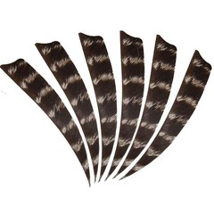 50 Pcs 3/4/5 Inch Archery Turkey Feather Fletching Right Wing Left Wing Feath…