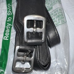 Exion Wide Stability Stirrup Leathers 2.25” Nylon Core Dressage Jumping