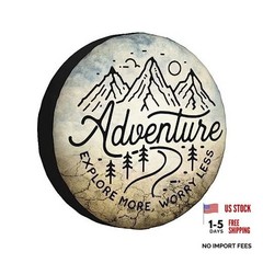 Adventure RV Spare 14in Suitable for tire diameter 23in-27in Adventure Awaits