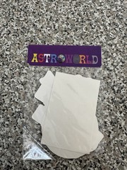 Travis Scott Cactus Jack Wish You Were Here Astroworld Sticker Pack Multi 2019