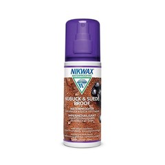 Nikwax Nubuck & Suede Proof, 125ml, Spray-On Waterproofing Restores DWR Water…