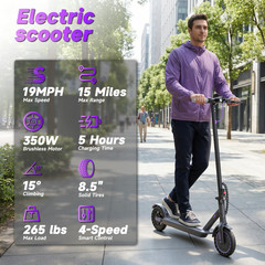 HOT! Electric Scooter Long Range 31km/h Folding E-Scooter Adult Urban Commuter