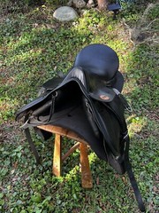 IMPORTED LEATHER SADDLE