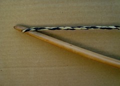 Vintage Wolverine English Style Long Bow 63, in. x 25 lb. R/H (Item #1)