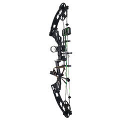 SAS Feud X 30-70 Lbs 19-31″ Compound Bow Pro Package 300+FPS Target Hunting